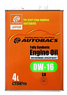 AUTOBACS ENGINE OIL FS 0W16 SP-GF-6A (4л)