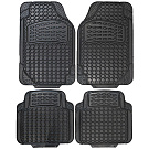 SKYWAY Коврик салона Стандарт 005 4пр.резиновый черный (п.69,5*45см,з.43,5*45см)