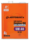 AUTOBACS ENGINE OIL FS 5W40 SP/CF / Моторное масло ( 4л )