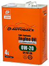 AUTOBACS ENGINE OIL FS 0W20 SP-GF-6A / Моторное масло ( 4л )