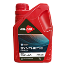 AIM-ONE Fully Synthetic Engine Oil 5W40 1л (синт) SP/GF-5
