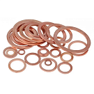 Шайба медная д.12х16x1 мм