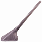 Антенна декоративная SKYWAY 14,5см прямоугольное основание 65х50мм Серый