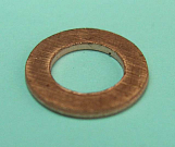 Шайба медная д. 8х14х1 мм 